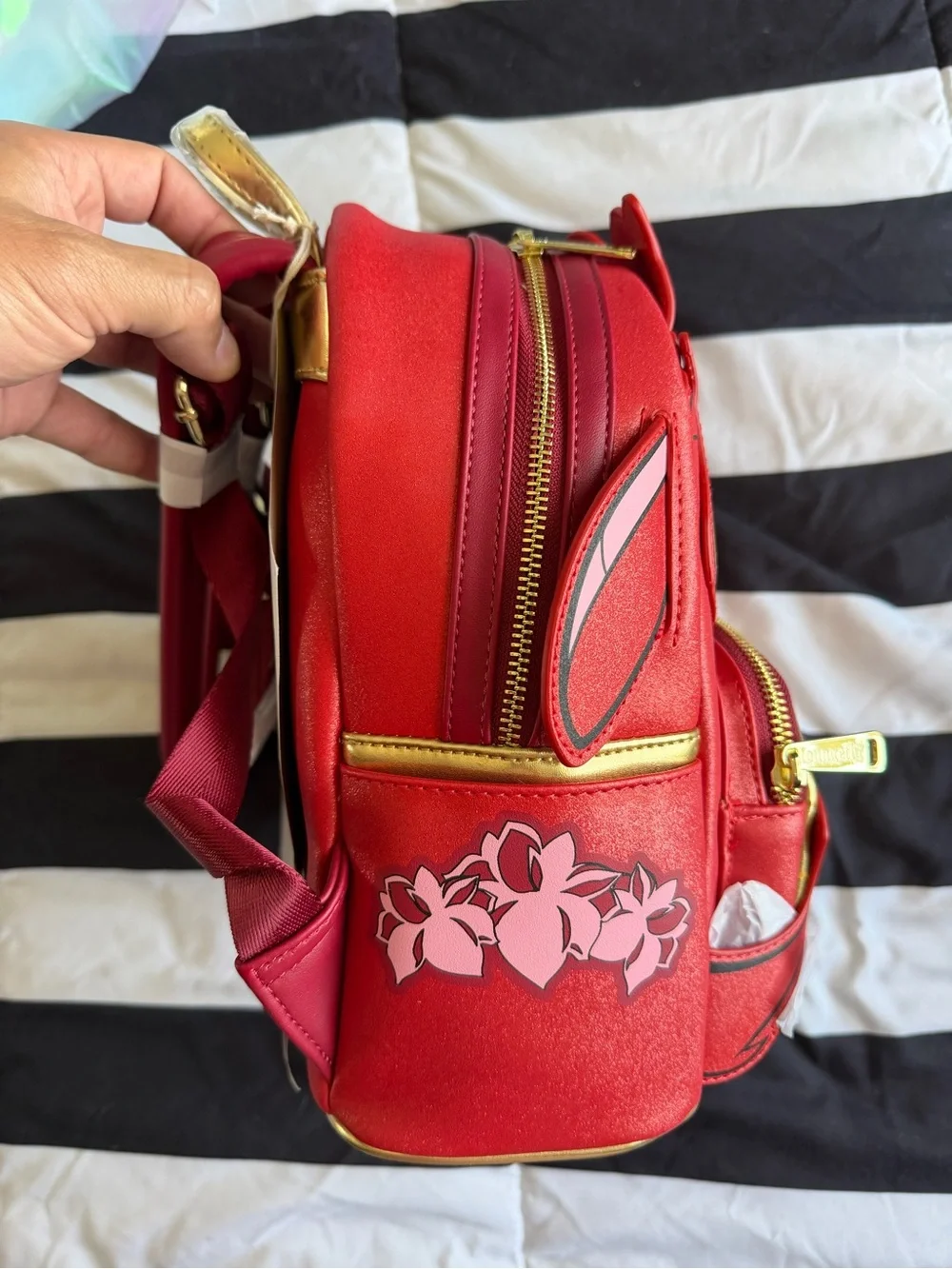 Mushu loungefly glitter mini backpack GRAIL RARE